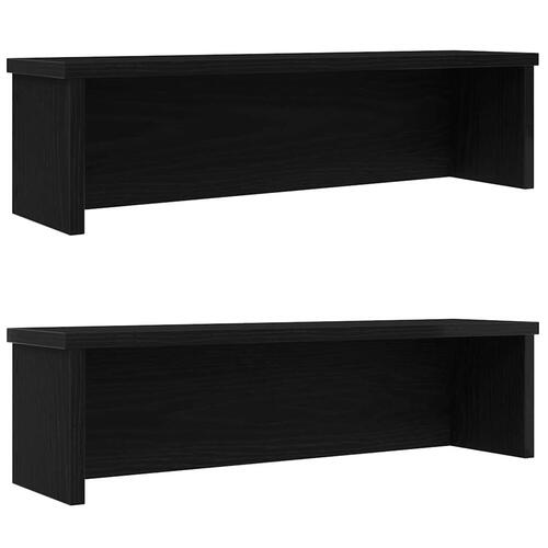 Køkkenreoler kan stables 2 stk. 60x15x16 cm sort