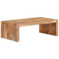 Sofabord 110x55x35 cm massivt akacietræ