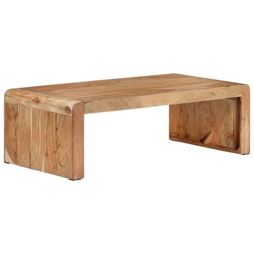 Sofabord 110x55x35 cm massivt akacietræ