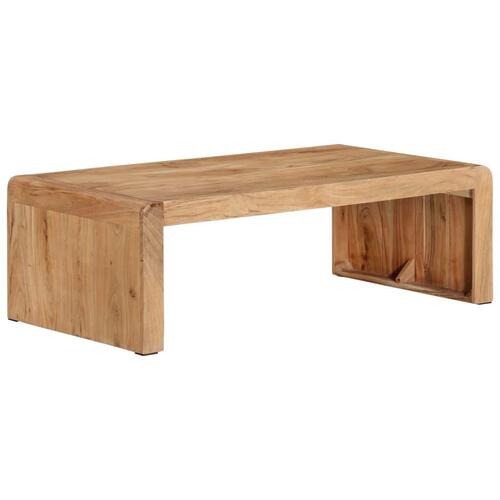 Sofabord 110x55x35 cm massivt akacietræ