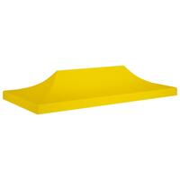 Tag til festtelt 6x3 m 270 g/m² gul