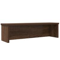 Køkkenstativ kan stables 60x15x16 cm brun egetræsfarve