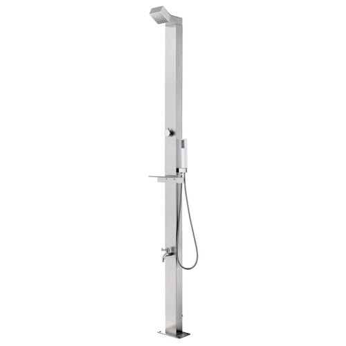 Havebruser 220 cm rustfrit stål