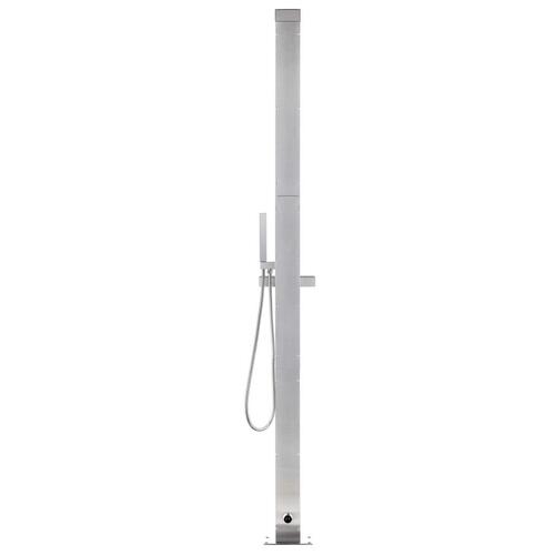 Havebruser 220 cm rustfrit stål
