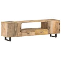 Tv-skab 160x30x45 cm massivt mangotræ
