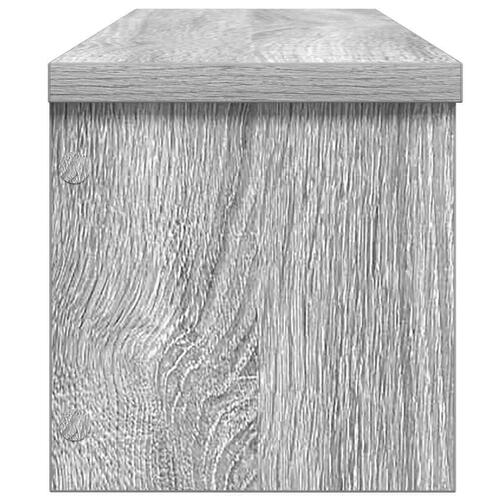 Køkkenreoler kan stables 2 stk. 60x15x16 cm grå sonoma-eg