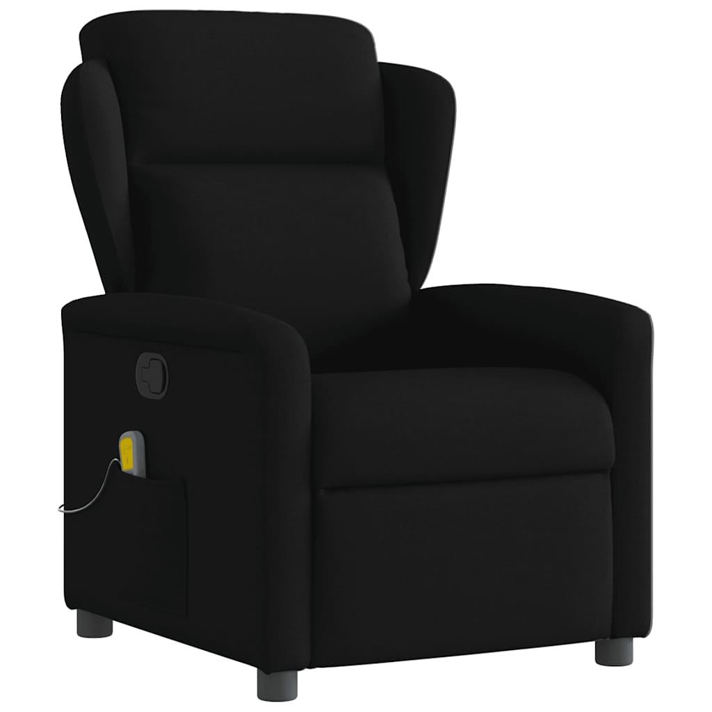 Massagestol stof sort
