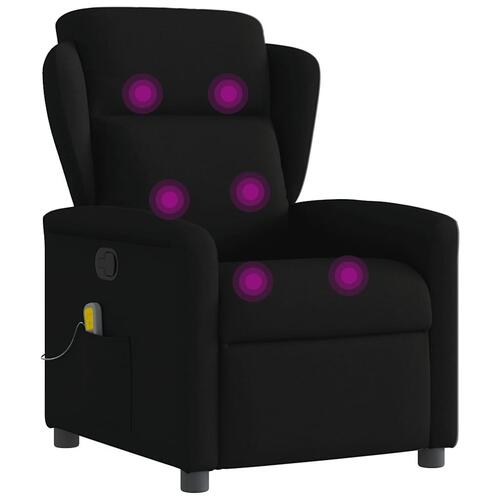 Massagestol stof sort