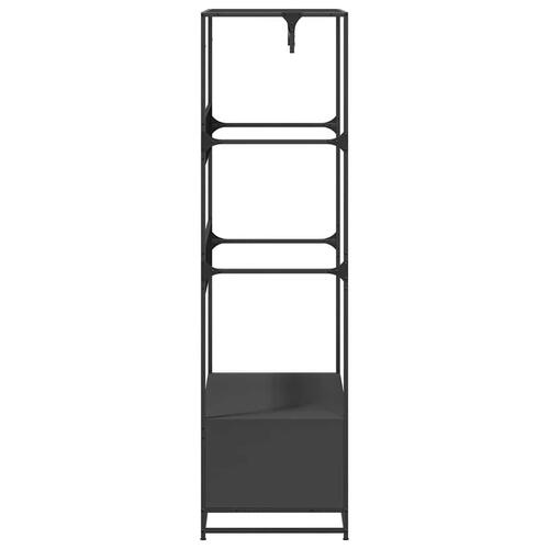 Klædeskab 90x50x180 cm konstrueret træ