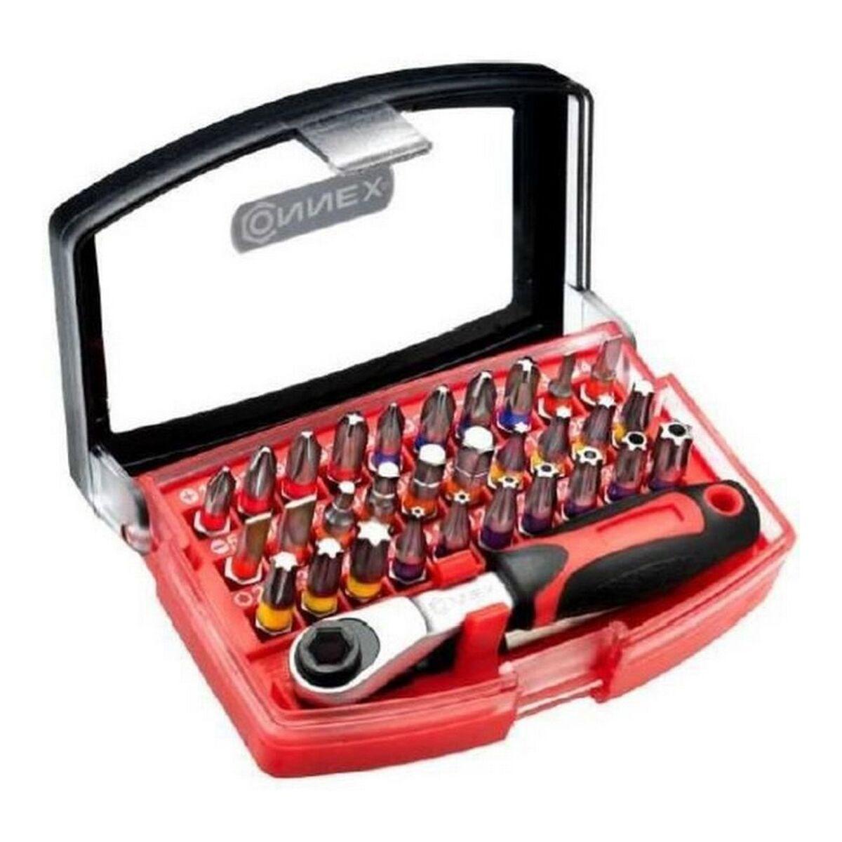 Connex bit- og skraldesæt - kompakt skruenøgle til rejsen