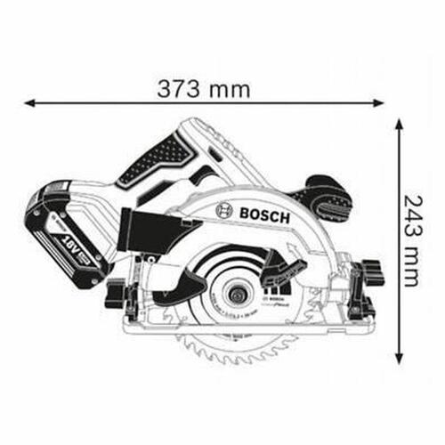 Rundsav BOSCH GKS 18V-57 G
