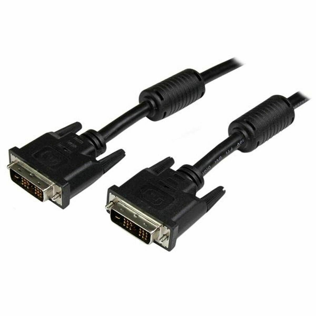 DVI-D digital video-kabel Startech DVIDSMM2M 2 m Sort