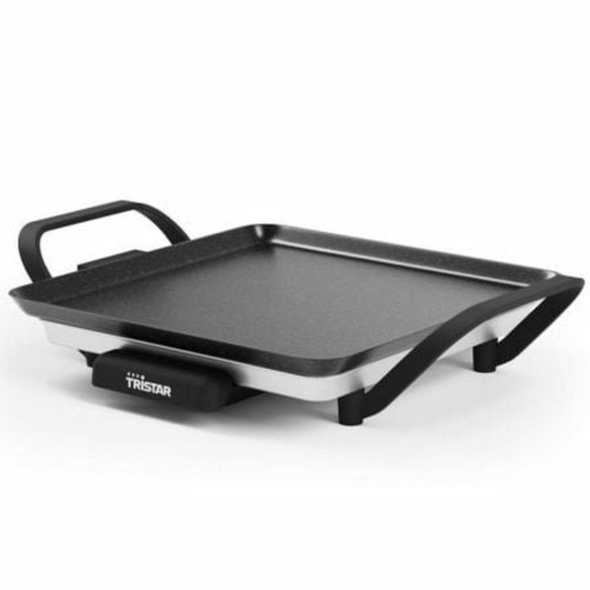 Tristar BP-2666 bordgrill/grillpande 28 × 28 cm - 800 W, sort