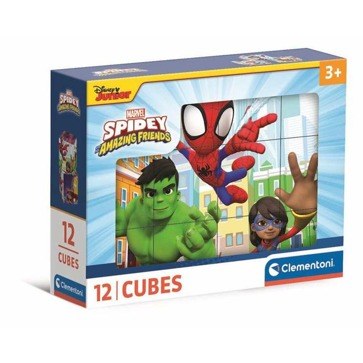 Clementoni Spidey puslespil med 12 klodser (3+) billede