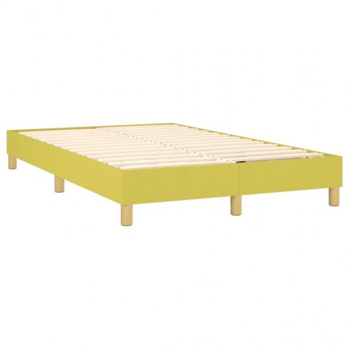 Sengeramme uden madras Grøn 120x200 cm Stof
