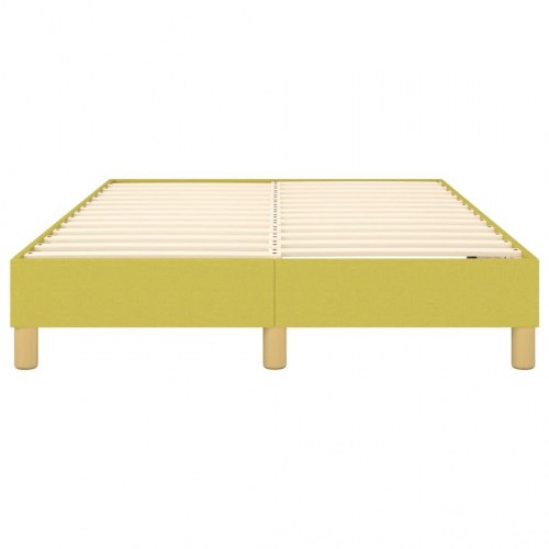 Sengeramme uden madras Grøn 120x200 cm Stof