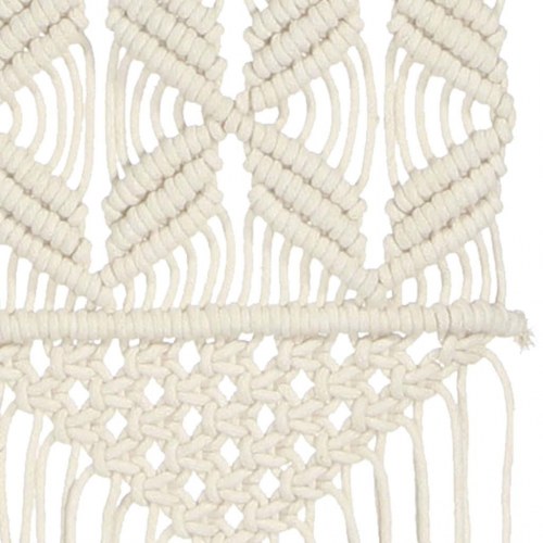 Macramé drømmefanger til væg - 40 × 80 cm, bomuld