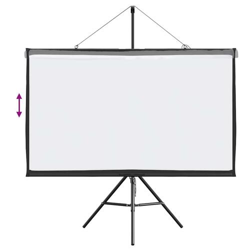 Projektorlærred med trefod 60" 16:9