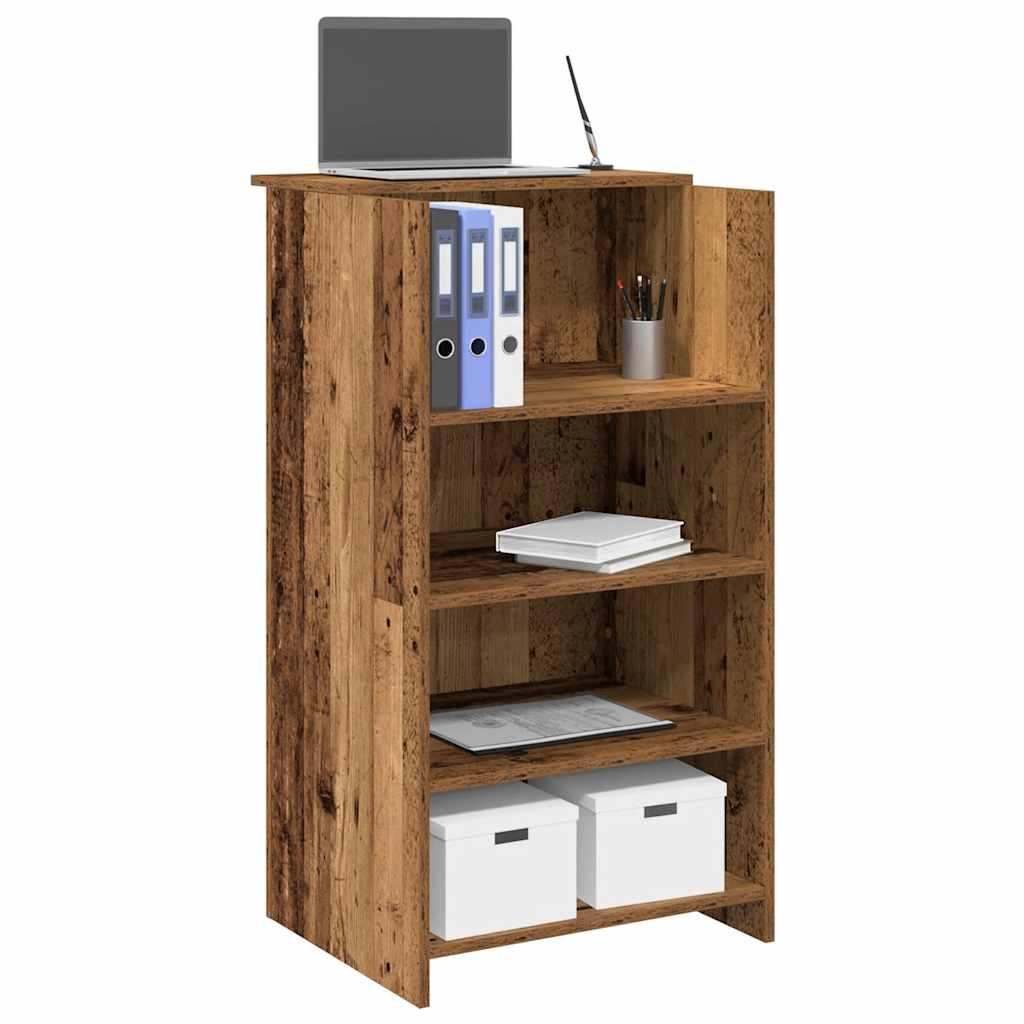 Receptionsskranke Konstrueret Træ - Gammelt træ / 55 x 50 x 103.5 cm