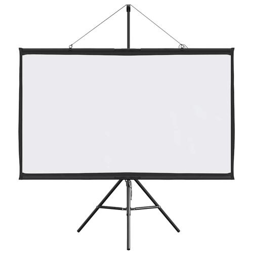 Projektorlærred med trefod 72" 16:9