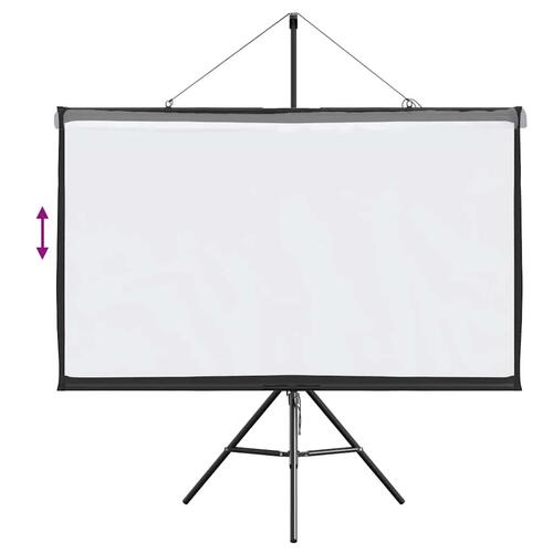 Projektorlærred med trefod 72" 16:9