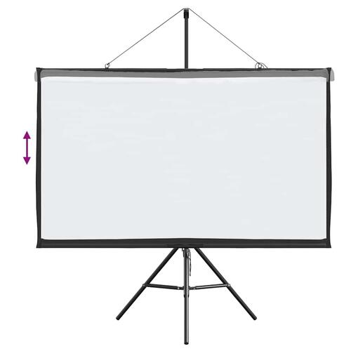 Projektorlærred med trefod 50" 16:9