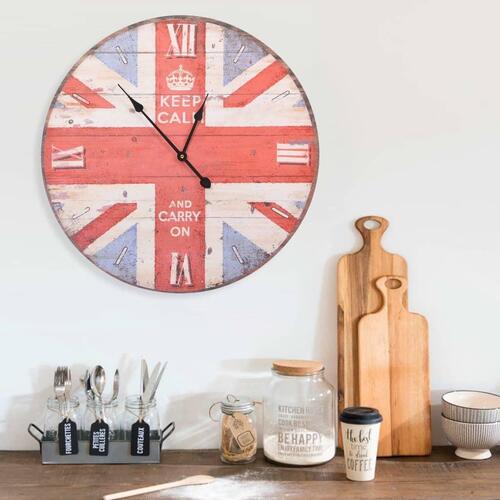 Vægur vintagestil UK 60 cm