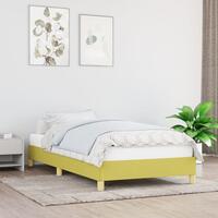 Sengeramme uden madras Grøn 100x200 cm Stof