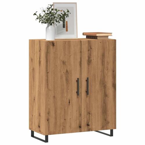 Skab 69,5x34x90 cm konstrueret træ kunsteg