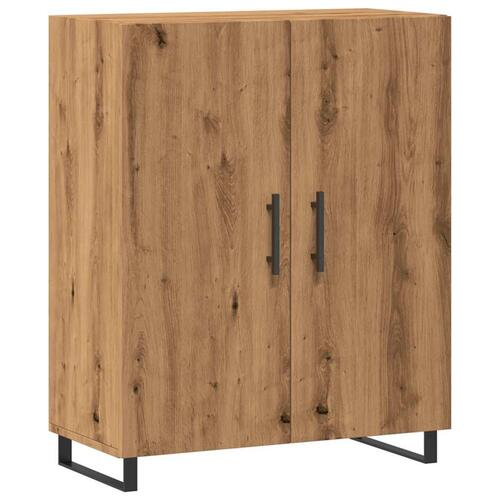 Skab 69,5x34x90 cm konstrueret træ kunsteg