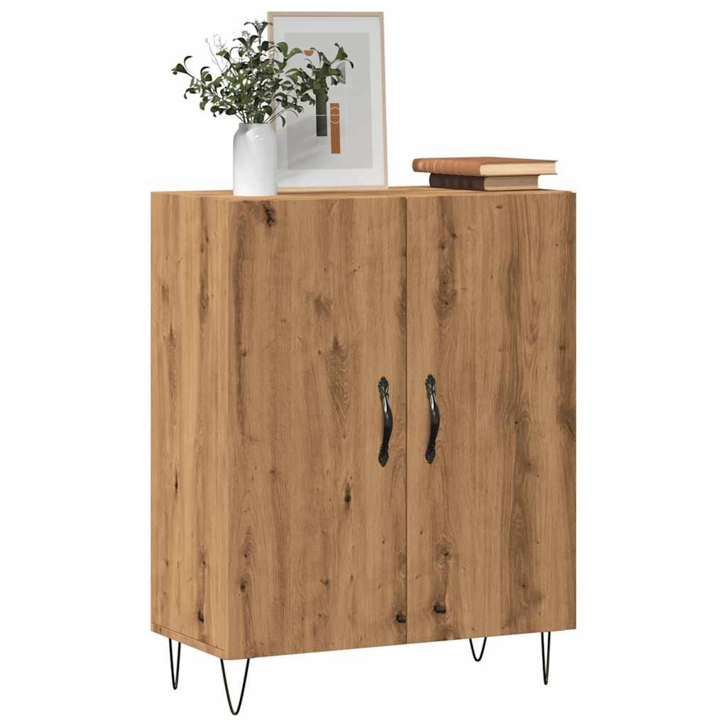 Skab 69,5x34x90 cm konstrueret træ kunsteg