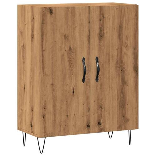 Skab 69,5x34x90 cm konstrueret træ kunsteg