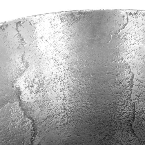 Champagnekøler massiv aluminium 39 x 29 x 71 cm sølvfarvet