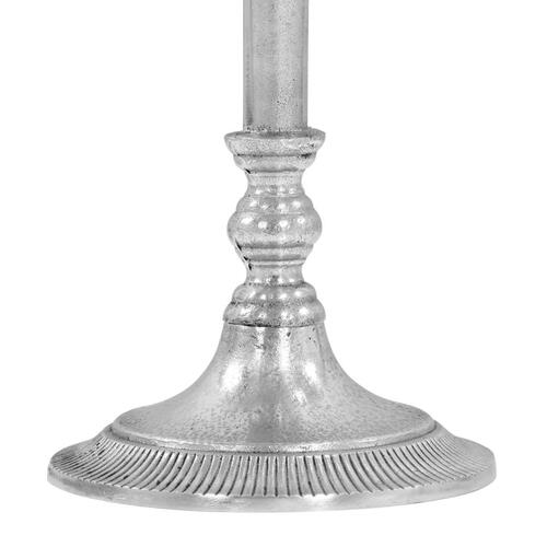 Champagnekøler massiv aluminium 39 x 29 x 71 cm sølvfarvet