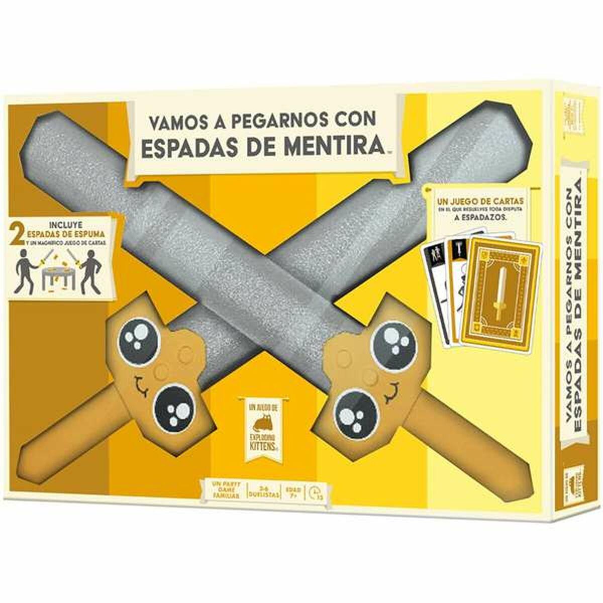 Asmodee brætspil - Vamos a pegarnos con espadas de mentira