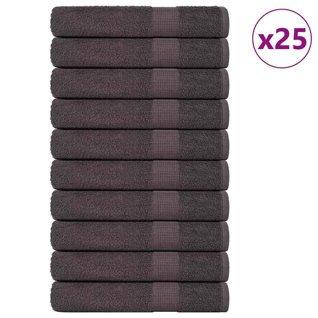 Saunahåndklæder 25 stk. 80x200 cm 360 g/m² 100 % bomuld