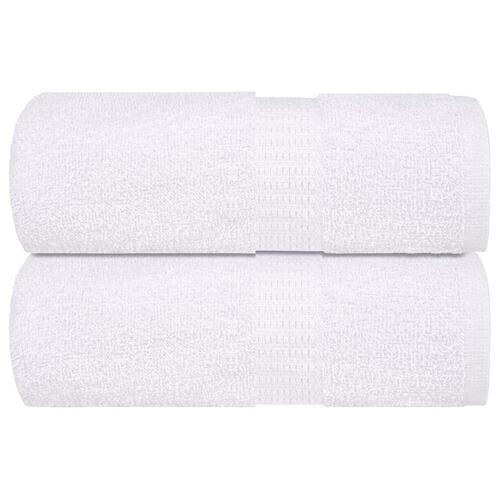 Håndklæder 2 stk. 30x30 cm 360 g/m2 100 % bomuld hvid
