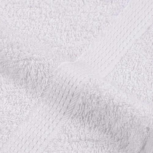 Håndklæder 2 stk. 30x30 cm 360 g/m2 100 % bomuld hvid