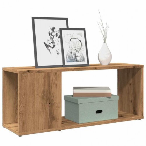 Tv-bord 80×24×32 cm i konstrueret træ - kunsteg