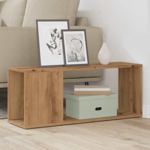 Tv-bord 80×24×32 cm i konstrueret træ - kunsteg