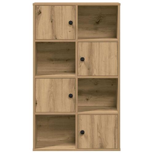 Bogreol 60x24x101,5 cm konstrueret træ kunsteg
