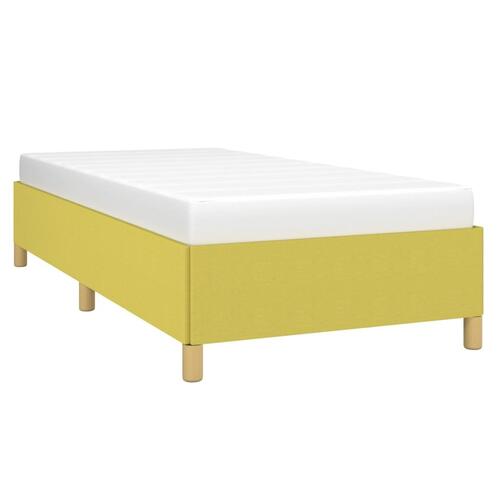 Sengeramme uden madras Grøn 100x200 cm Stof