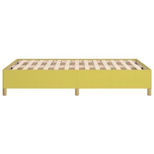 Sengeramme uden madras Grøn 120x200 cm Stof