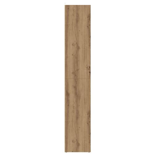Bogreol 36x30x171 cm konstrueret træ kunsteg
