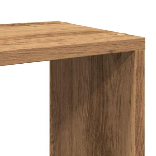 Bogreol/rumdeler 100x24x94 cm kunsteg