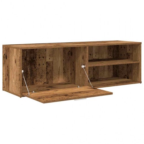 Tv-bord i konstrueret træ - 120 × 34 × 37 cm, antikt træ