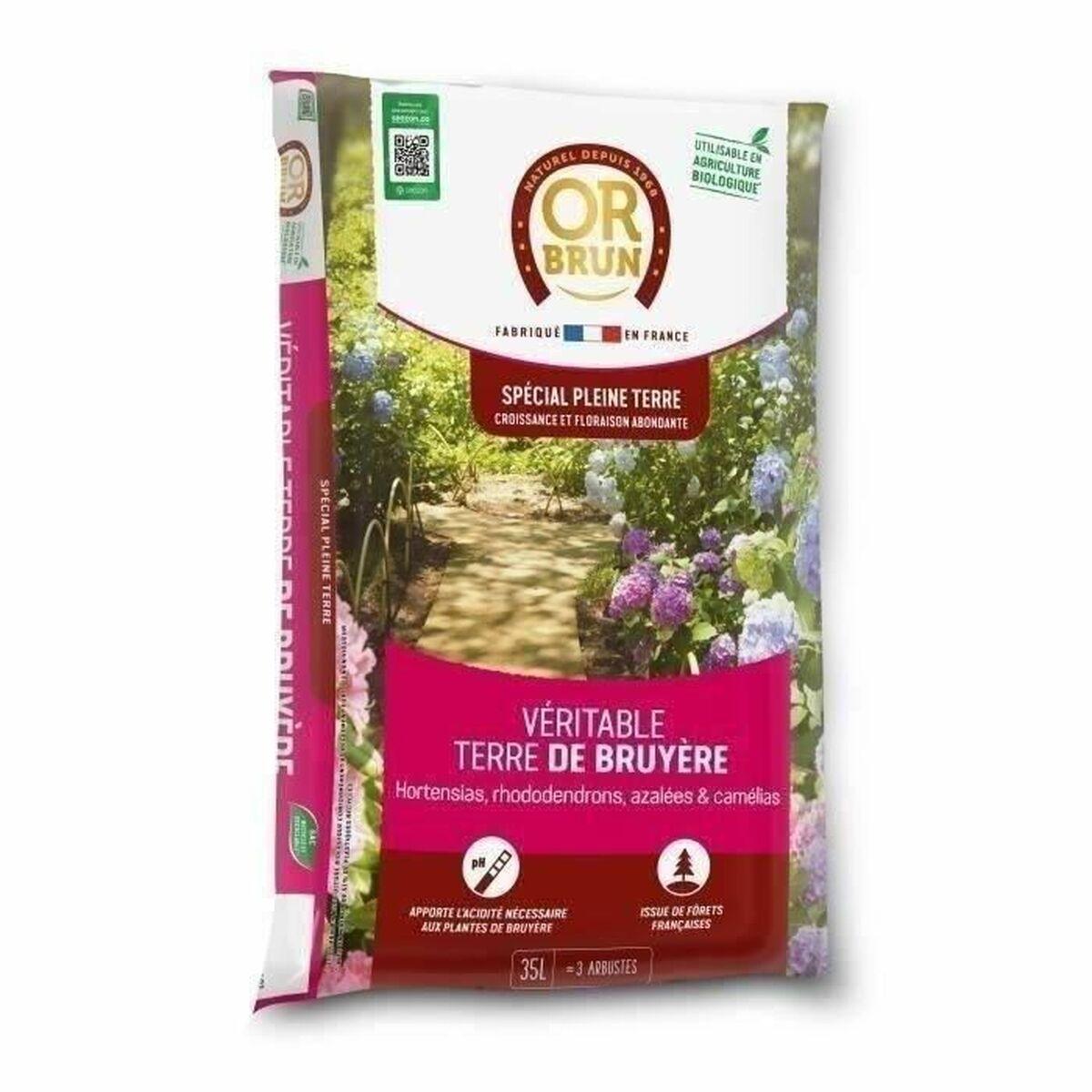 OR BRUN Pottekompost - ægte rhododendronjord 35 l