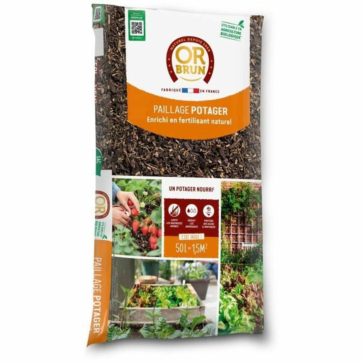 OR BRUN pottekompost - 50 l plantejord til køkkenhave og krukker