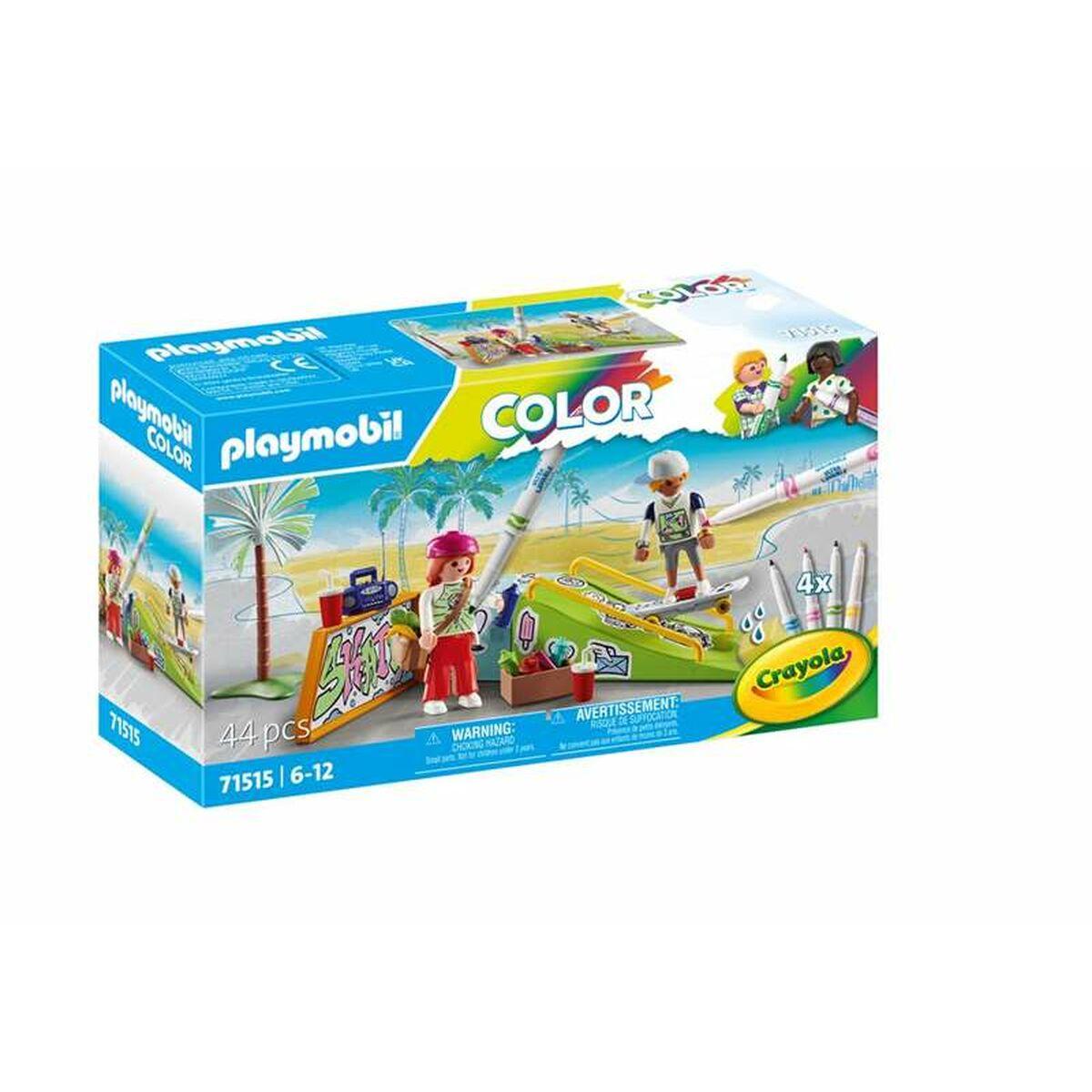 Playmobil Color Skatepark 71515 - til dukkehus/legeland billede