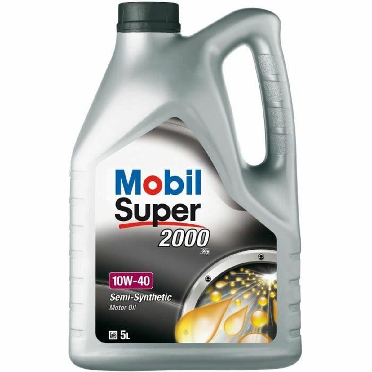 Mobil Super 2000 10W-40 motorolie - 5 l